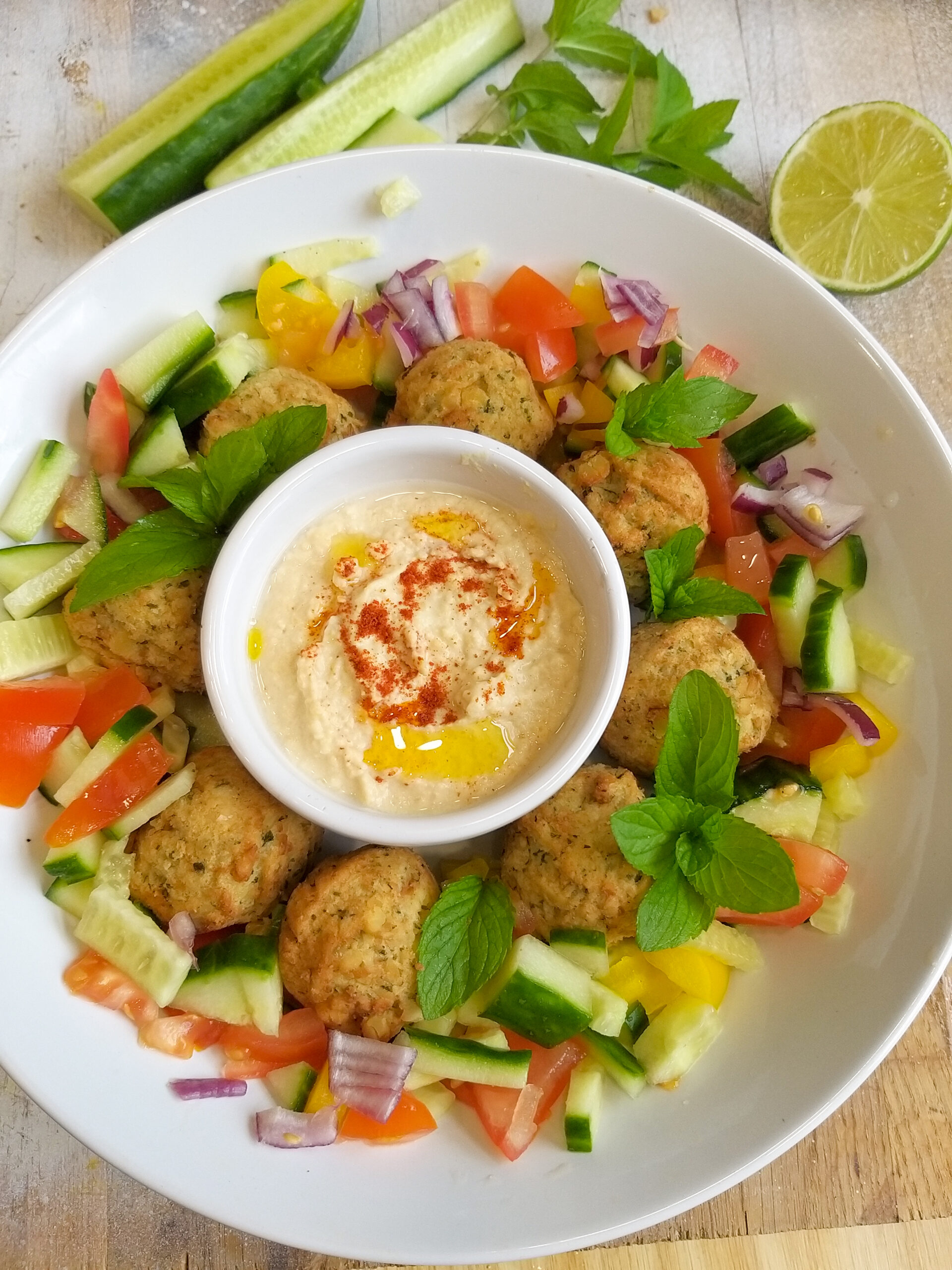 Homemade Falafel salad – Nutritionist 4 u