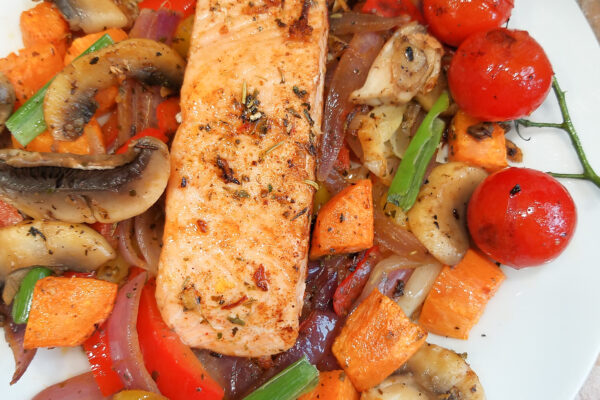 Grilled fish with vegetables – Nutritionist 4 u