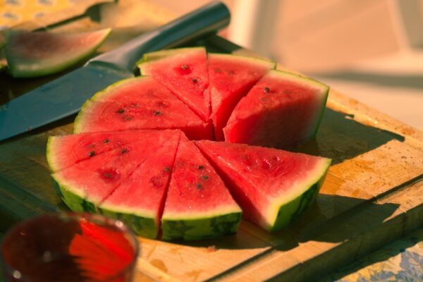 Favorite Summer Fruits Including Watermelon