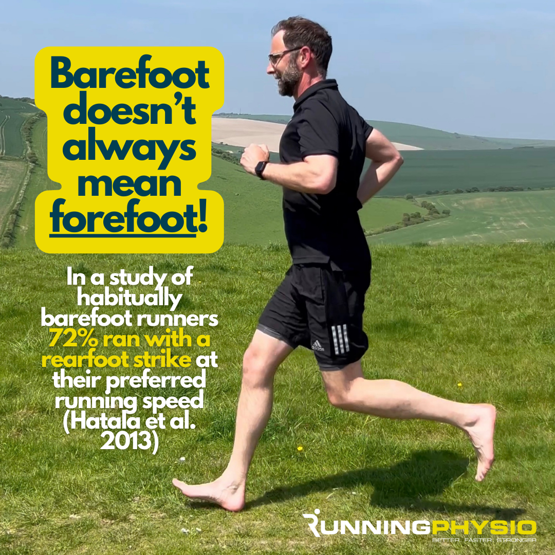 Barefoot walking for heel pain