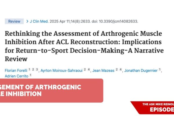 Management of Arthrogenic Muscle Inhibition