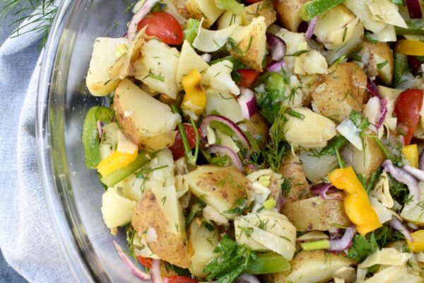Greek Potato Salad | The Nutritionist Reviews