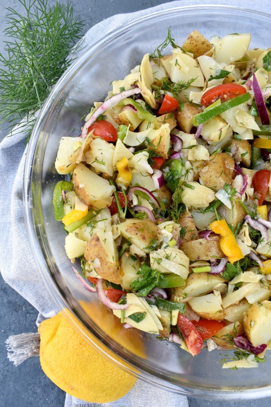 Greek Potato Salad | The Nutritionist Reviews