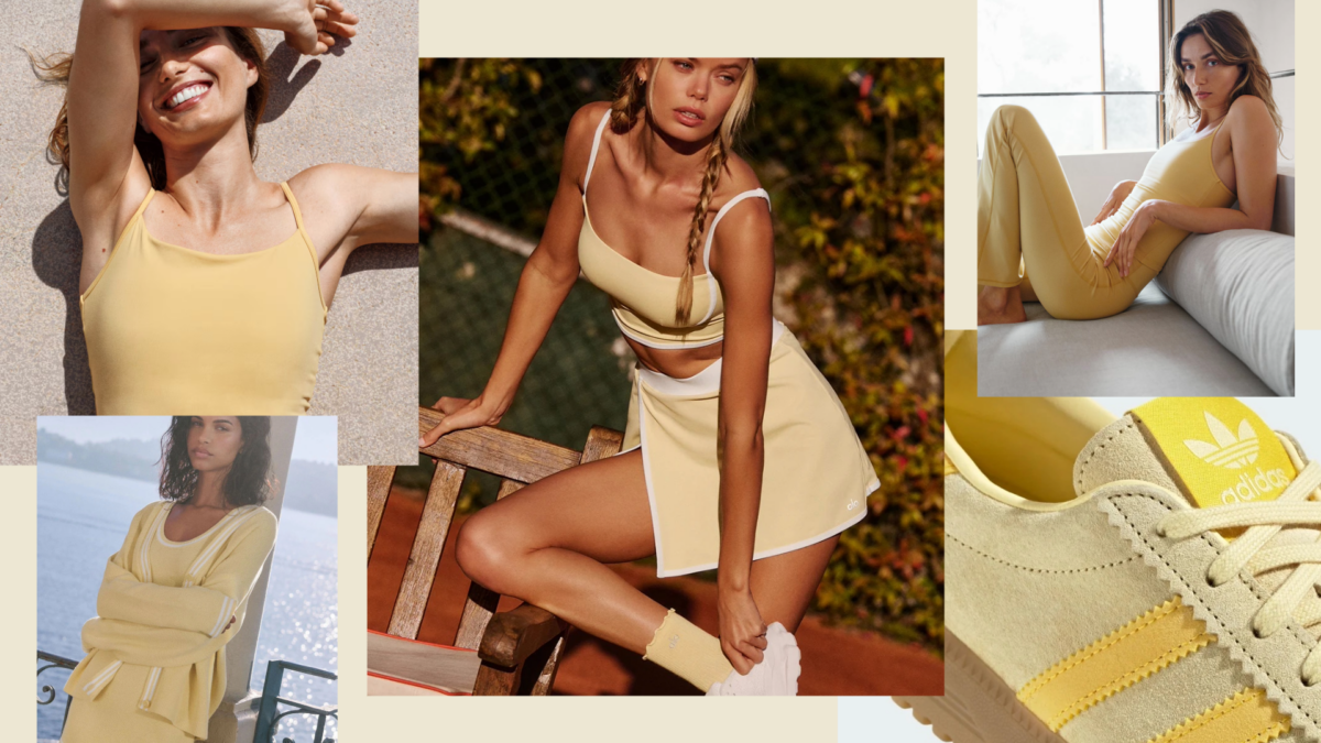 Butter Yellow Athleisure To Embrace This Spring Colour