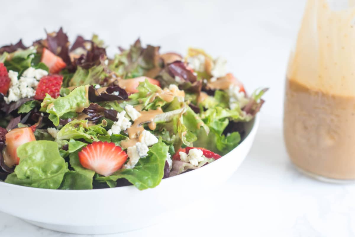 Easy Creamy Balsamic Dressing Without Mayonnaise