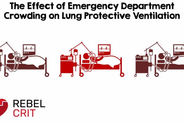 Impact of Emergency Department Crowding on Lung Protective Ventilation – REBEL EM