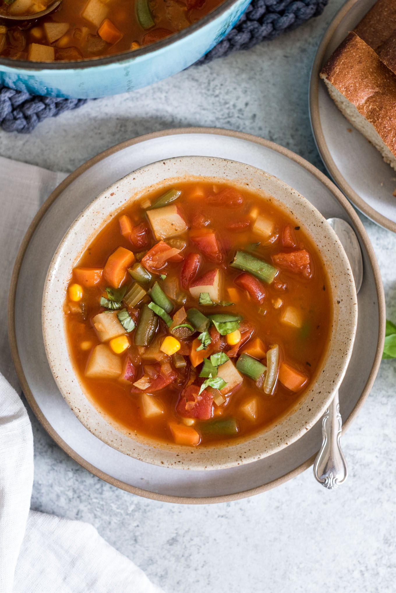 Easy Vegetable Soup – Nutritious Eats