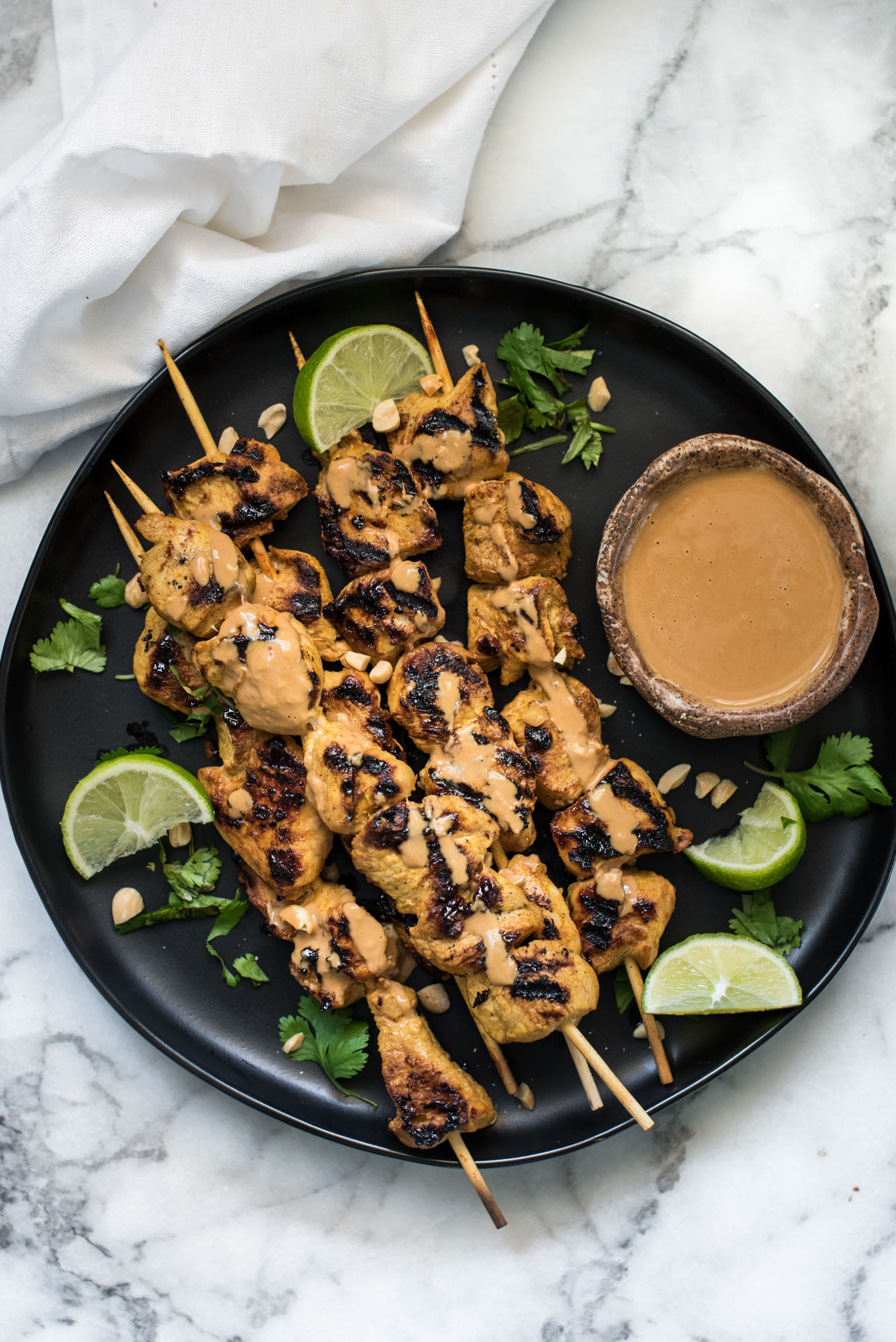 Honey Peanut Chicken Satay – Nutritious Eats