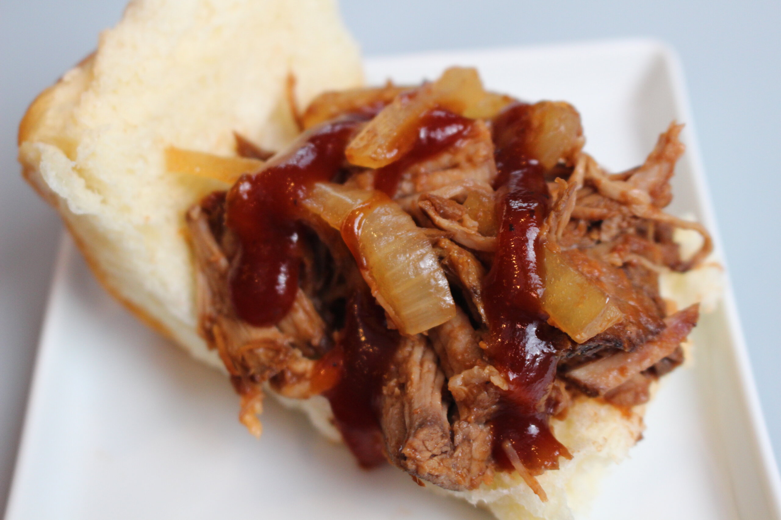 Slow Cooker BBQ Beef Sandwiches