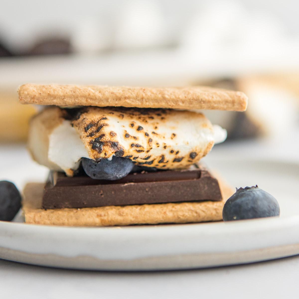 How to Make S’Mores in the Oven (+ gas stove)