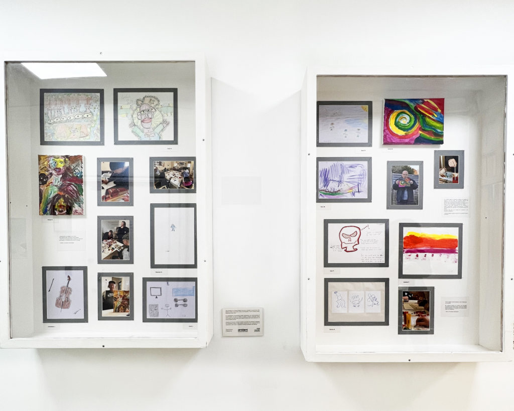 ”Art for ‘Anxiety’ pieces on display at NHS Maudsley
