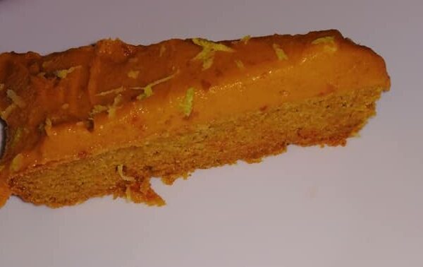 Lemon Avocado Sweet Potato Vegan Cake