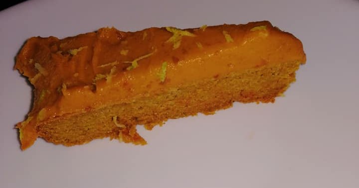 Lemon Avocado Sweet Potato Vegan Cake