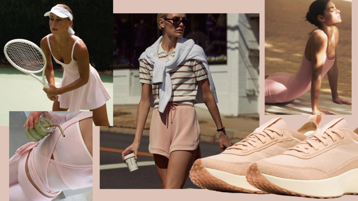 Life’s Rosy: Chic Activewear Picks In Summer’s Hottest Hue