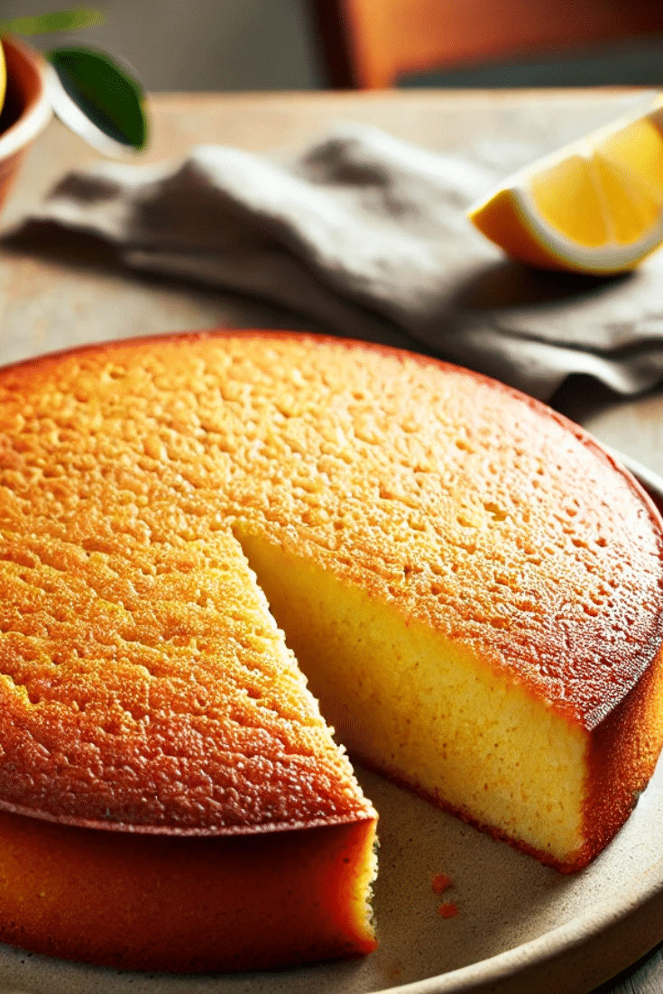 Lemon Ricotta Almond Cake {an easy, gluten-free dessert}
