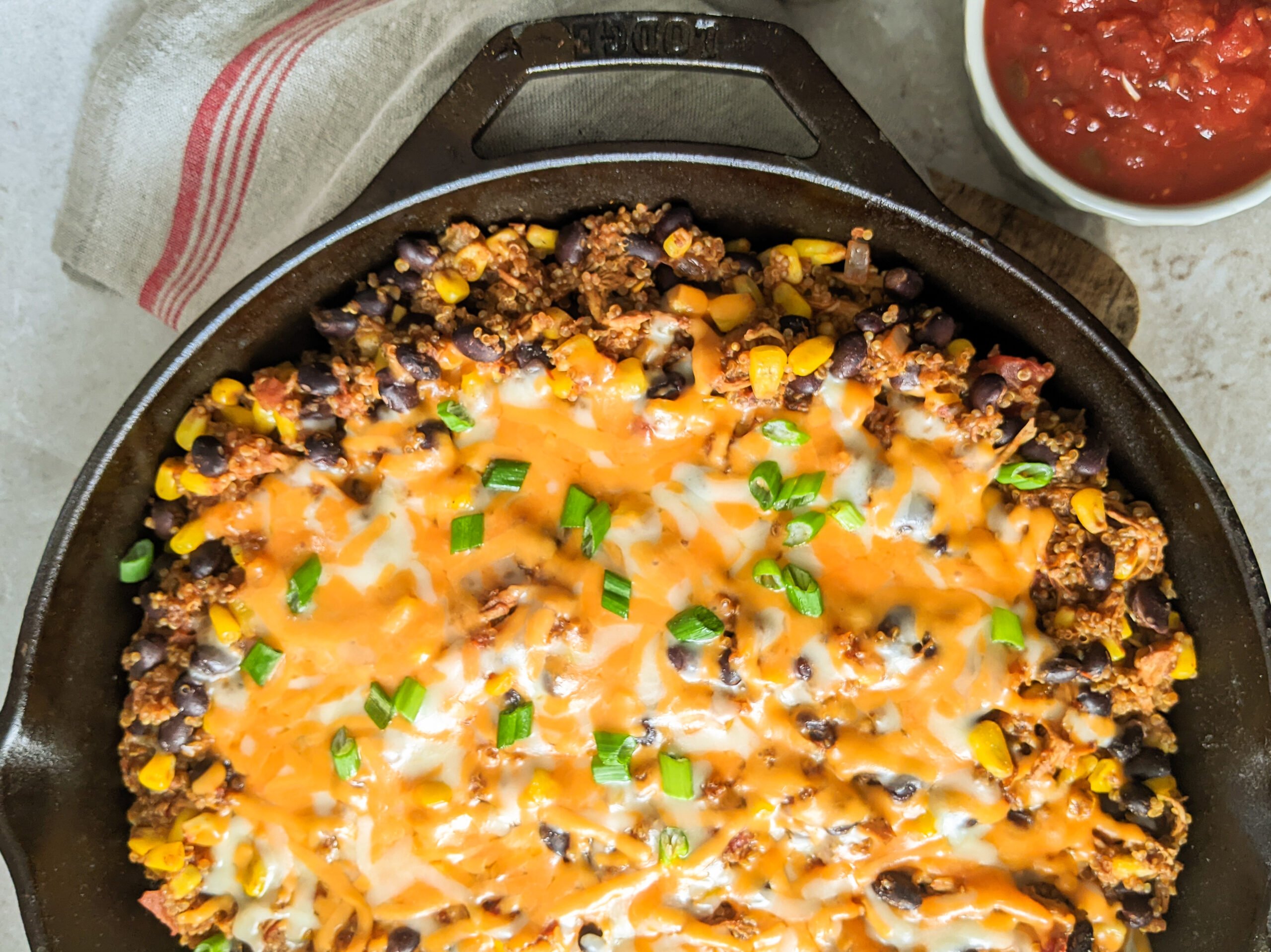 One-Pot Southwestern Chicken and Quinoa Skillet
