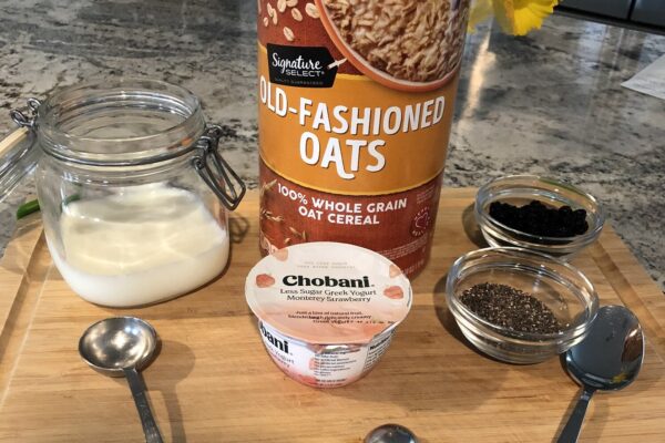 Heart Healthy, Memory Boosting Overnight Oats — Jill West Nutrition Consulting