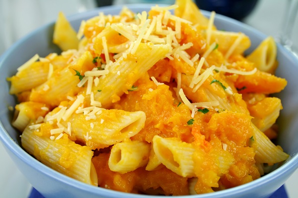 Baked Whole Grain Pasta w. Pumpkin & Kale — Jill West Nutrition Consulting