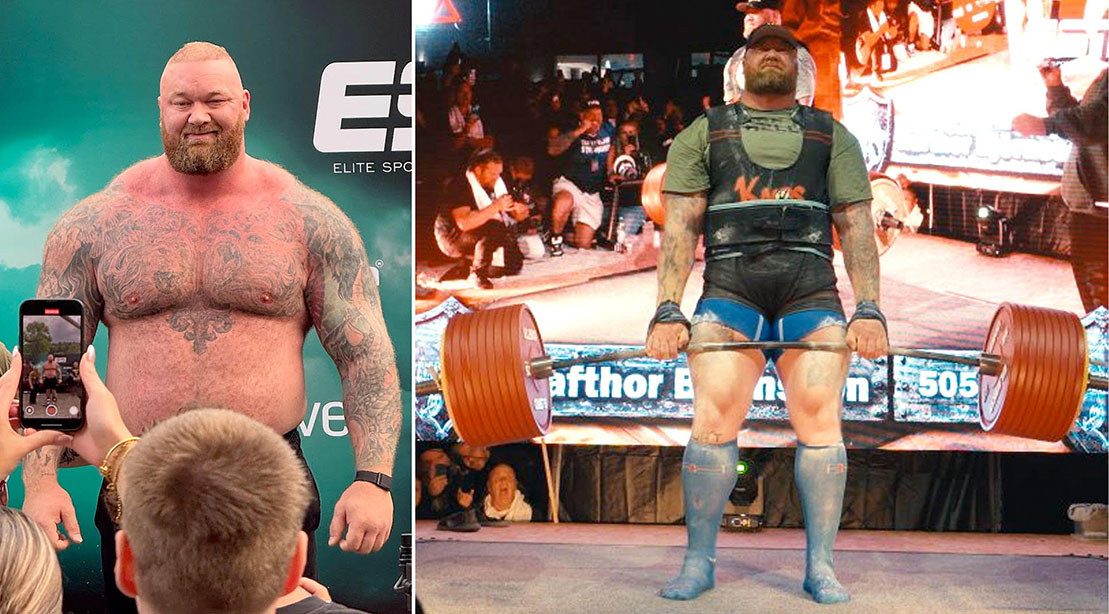Hafthor Björnsson Pulls 505kg to Set New All-Time Deadlift World Record in Germany