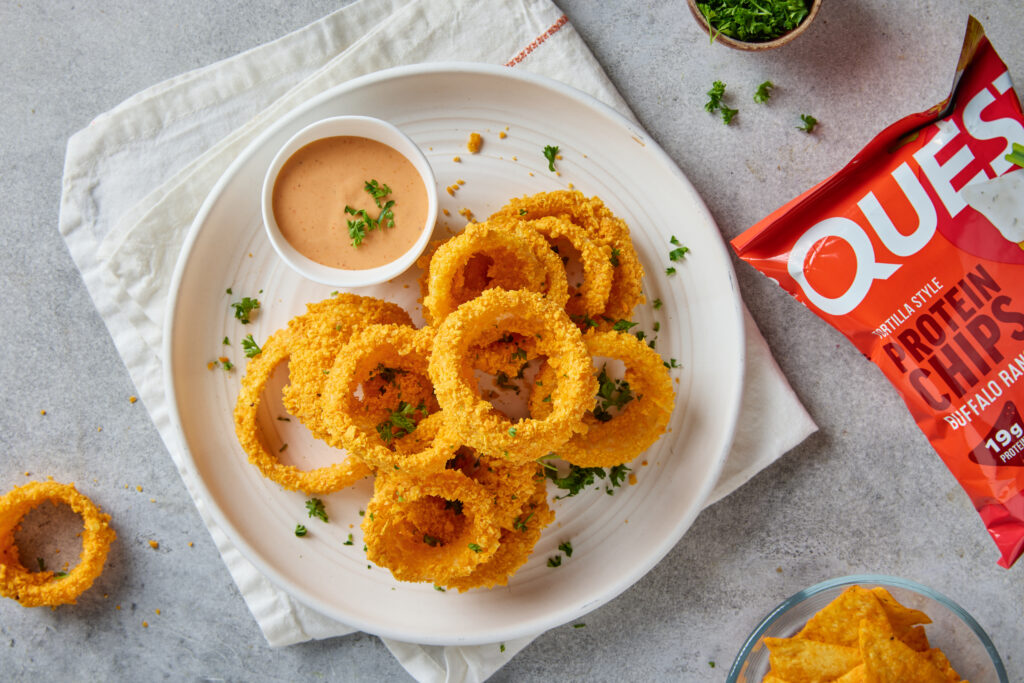Quest Buffalo Ranch Onion Rings Recipe