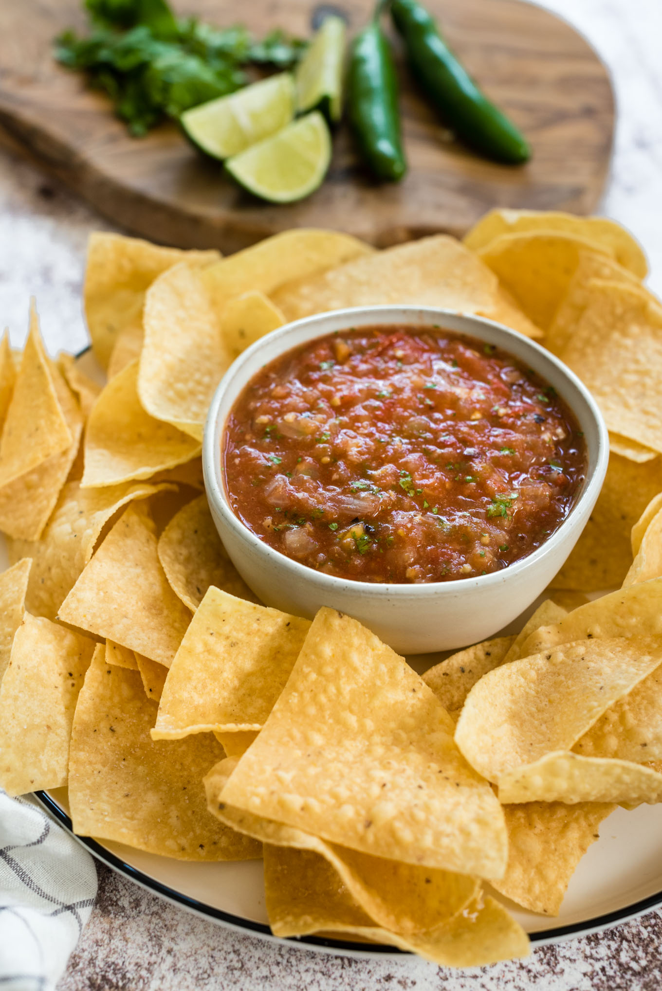 Roasted Tomato Salsa – Nutritious Eats