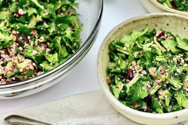 SPRING DANDELION + DILL SALAD BOWLS — Boulder Nutrition