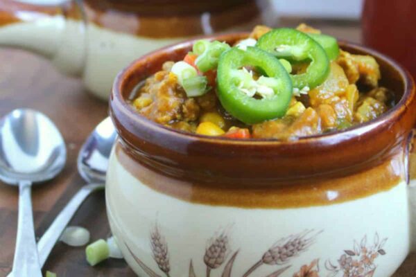 30 Minute Turkey Pumpkin Chili