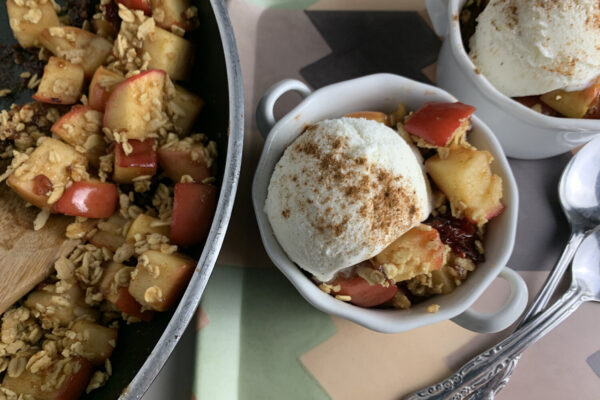 Apple Skillet Crisp — Christy Wilson Nutrition
