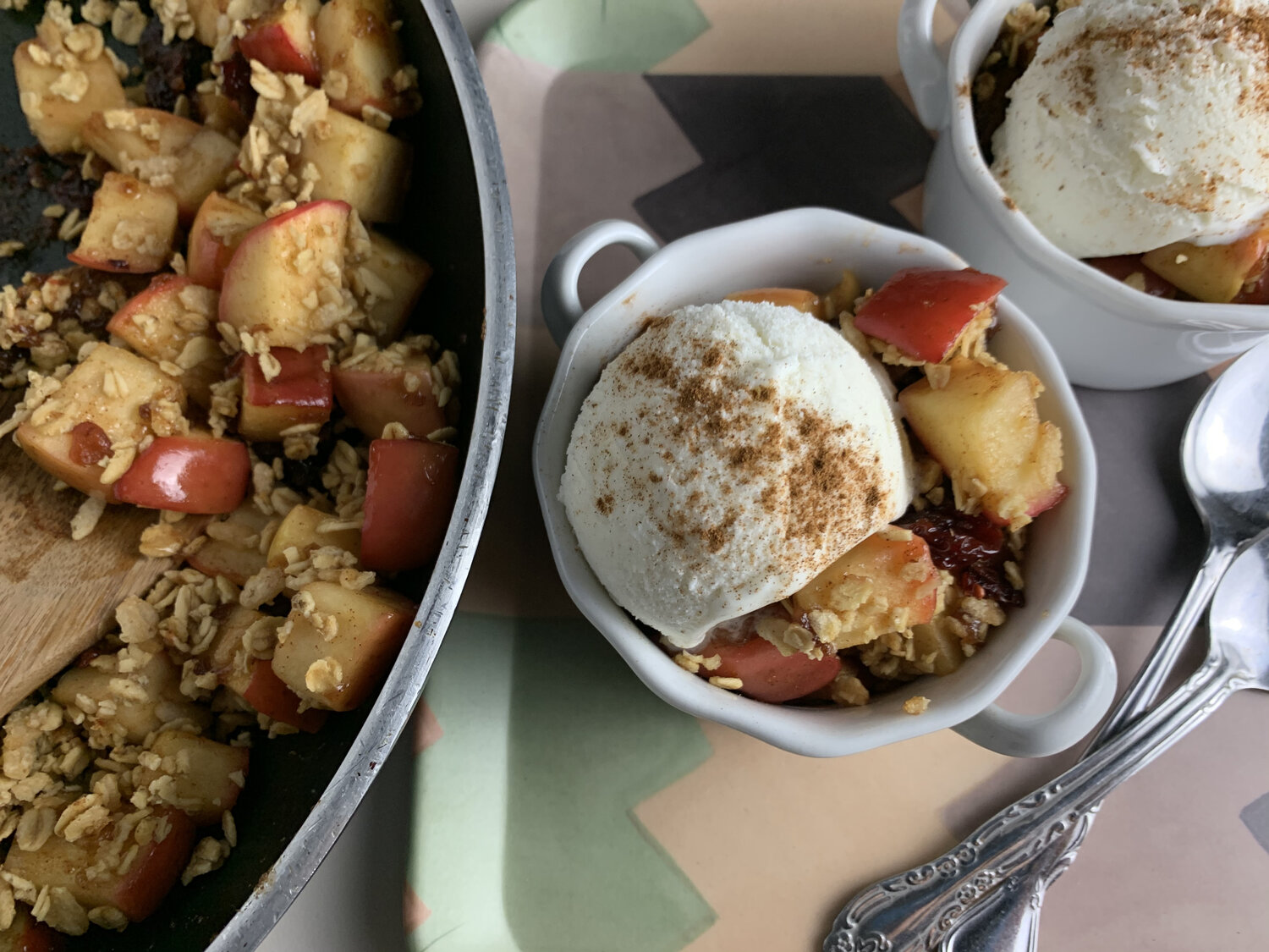 Apple Skillet Crisp — Christy Wilson Nutrition