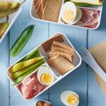 Build a Heart Healthy Breakfast Bento Box + Mixed Berry Chia Jam and Mascarpone on Crispbread Recipe – Tasty Balance Nutrition Los Angeles Registered Dietitian Nutritionist