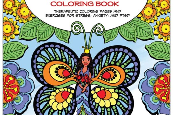 The Art of Healing Trauma Coloring Book-Look Inside the Book