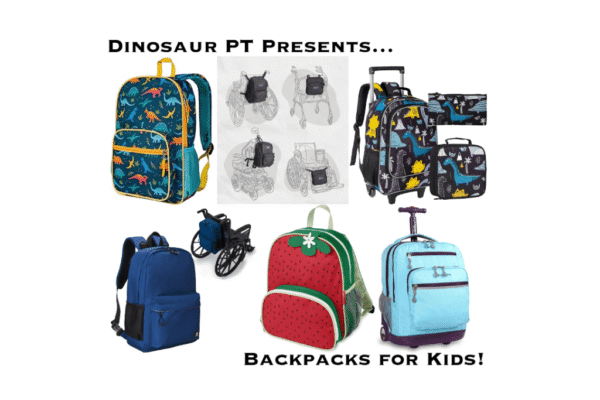 Backpacks for Kids – DINOSAUR PHYSICAL THERAPY