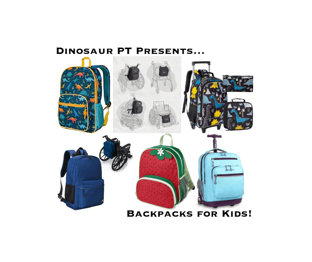 Backpacks for Kids – DINOSAUR PHYSICAL THERAPY