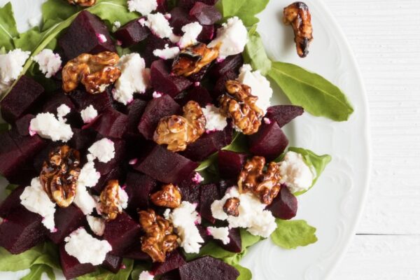 FIVE-FLAVOR ARUGULA + BEET SALAD — Boulder Nutrition
