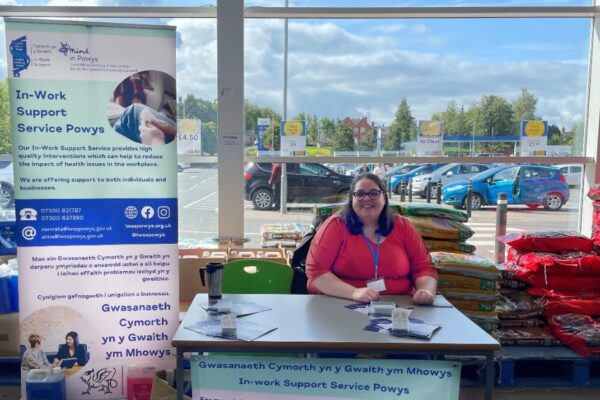 New In-Work Support Service launched at Mid & North Powys Mind