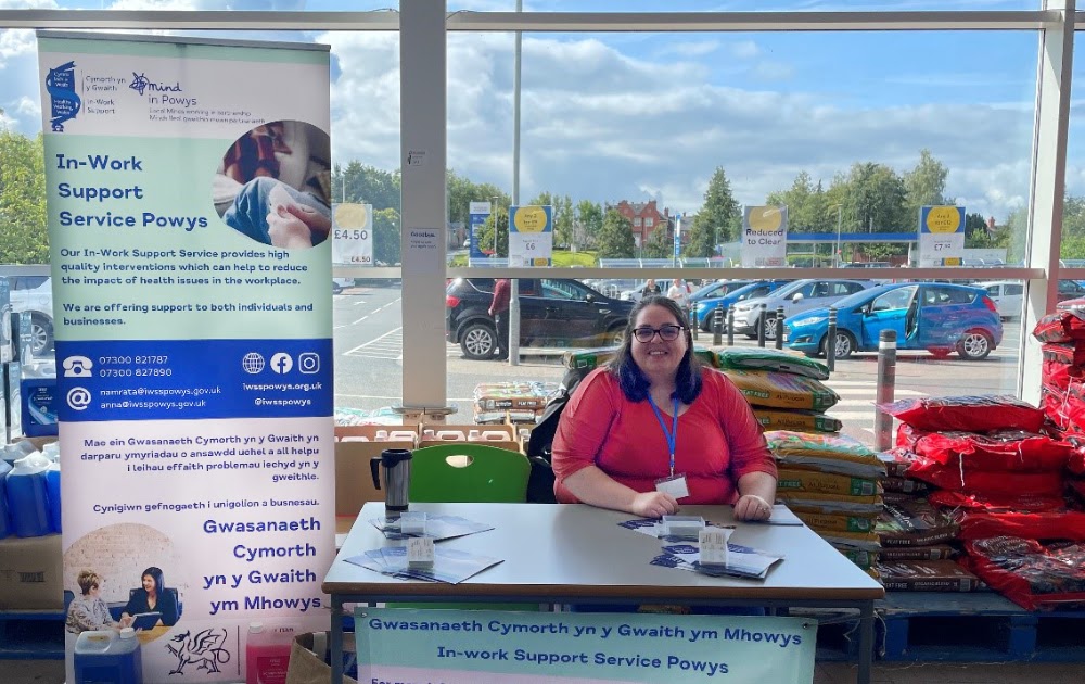 New In-Work Support Service launched at Mid & North Powys Mind