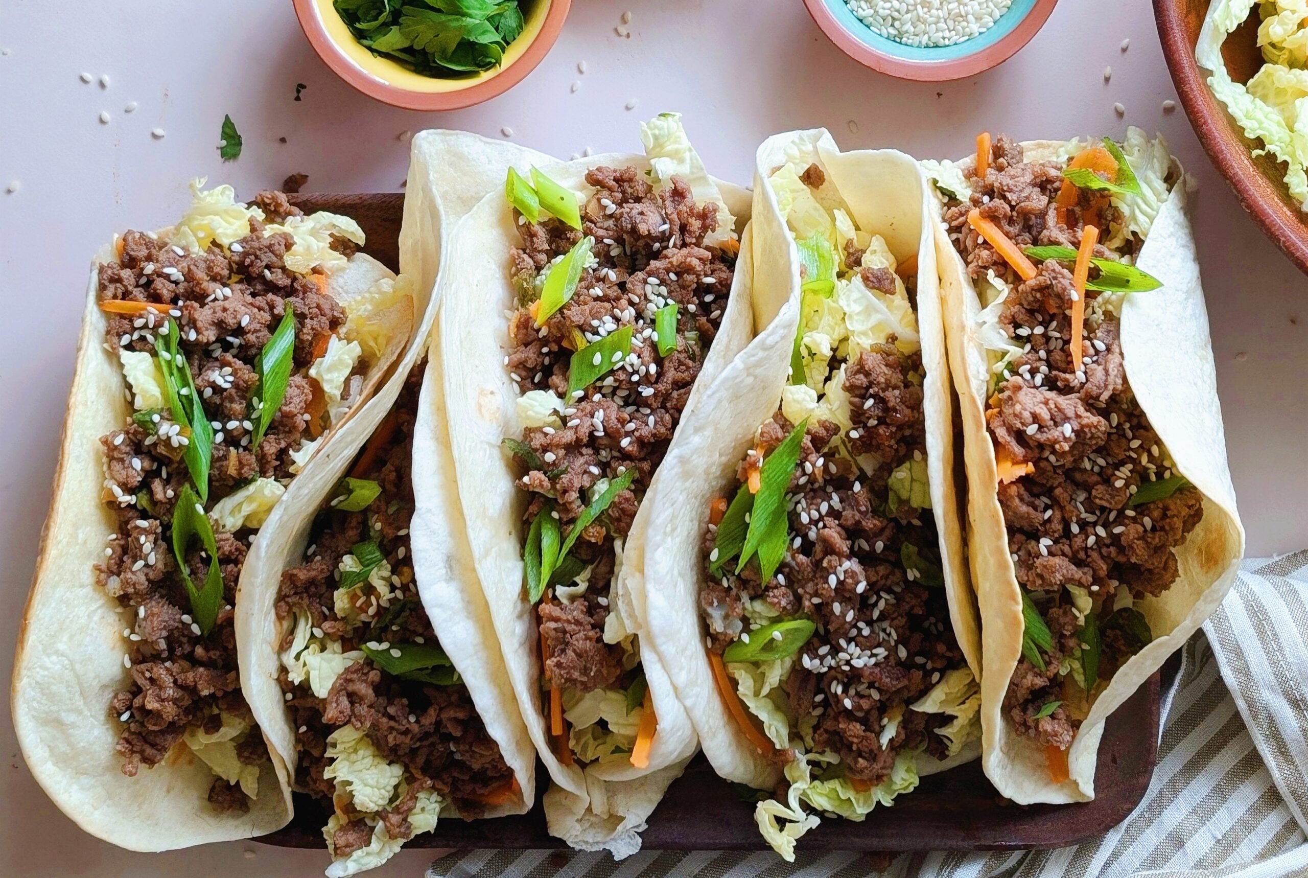 15-Minute Korean Beef Tacos (Family-Friendly + One Pan!)