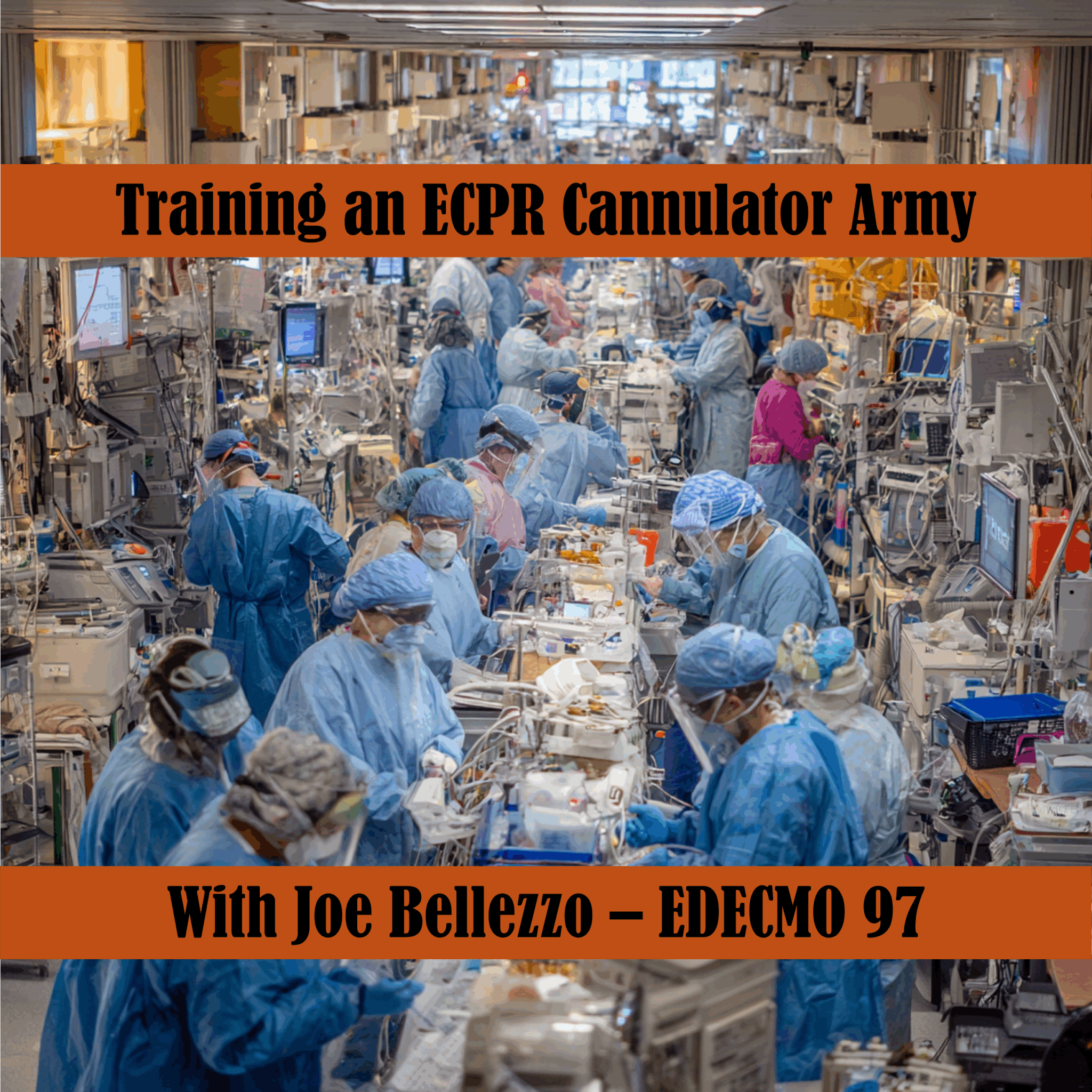 Training an ECPR Cannulator Army with Joe Bellezzo