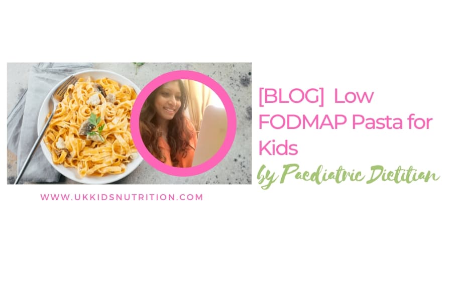 Low FODMAP Pasta For Kids by Paediatric Dietitian