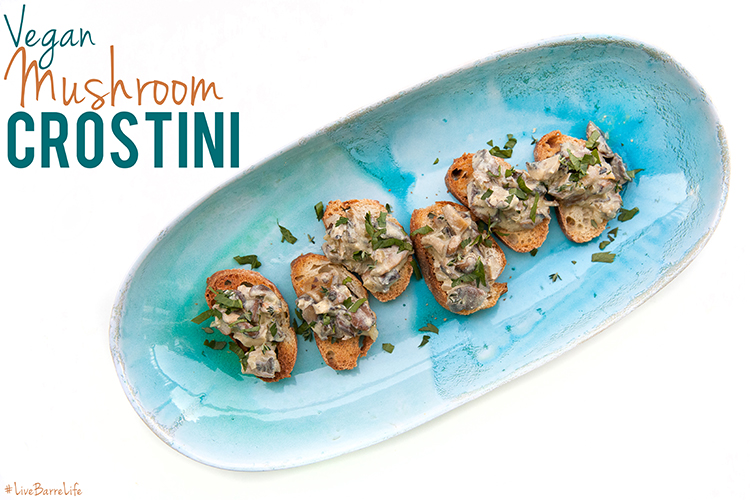 Tasty Tuesday: Recipe – Vegan Mushroom Crostini