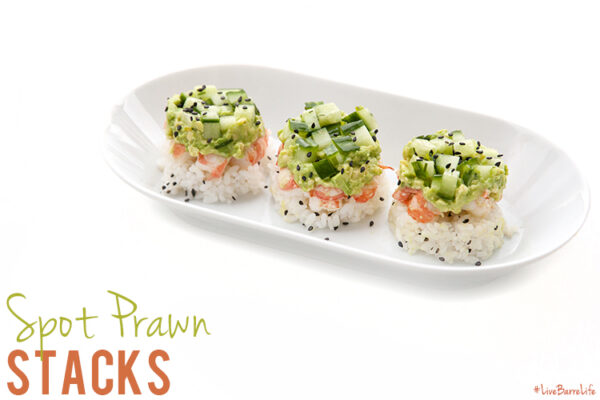 Tasty Tuesday: Recipe – Spot Prawn Stack