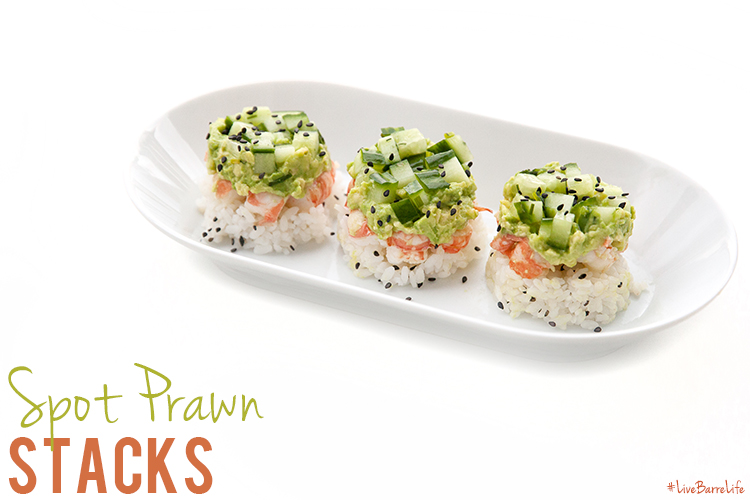Tasty Tuesday: Recipe – Spot Prawn Stack