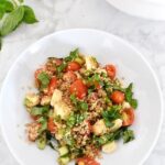 Mediterranean Diet Meal Prep Cookbook + Quinoa Bruschetta Salad – Tasty Balance Nutrition Los Angeles Registered Dietitian Nutritionist