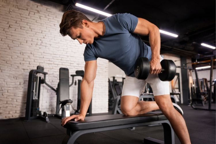 The Best Full Body Dumbbell Workout with Bench to Build Muscle