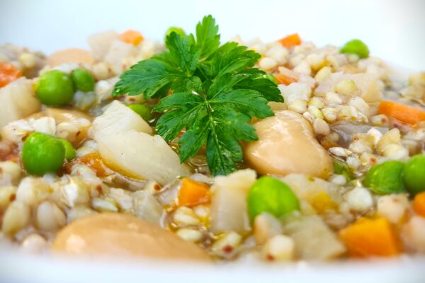 Butter Bean and Buckwheat Soup