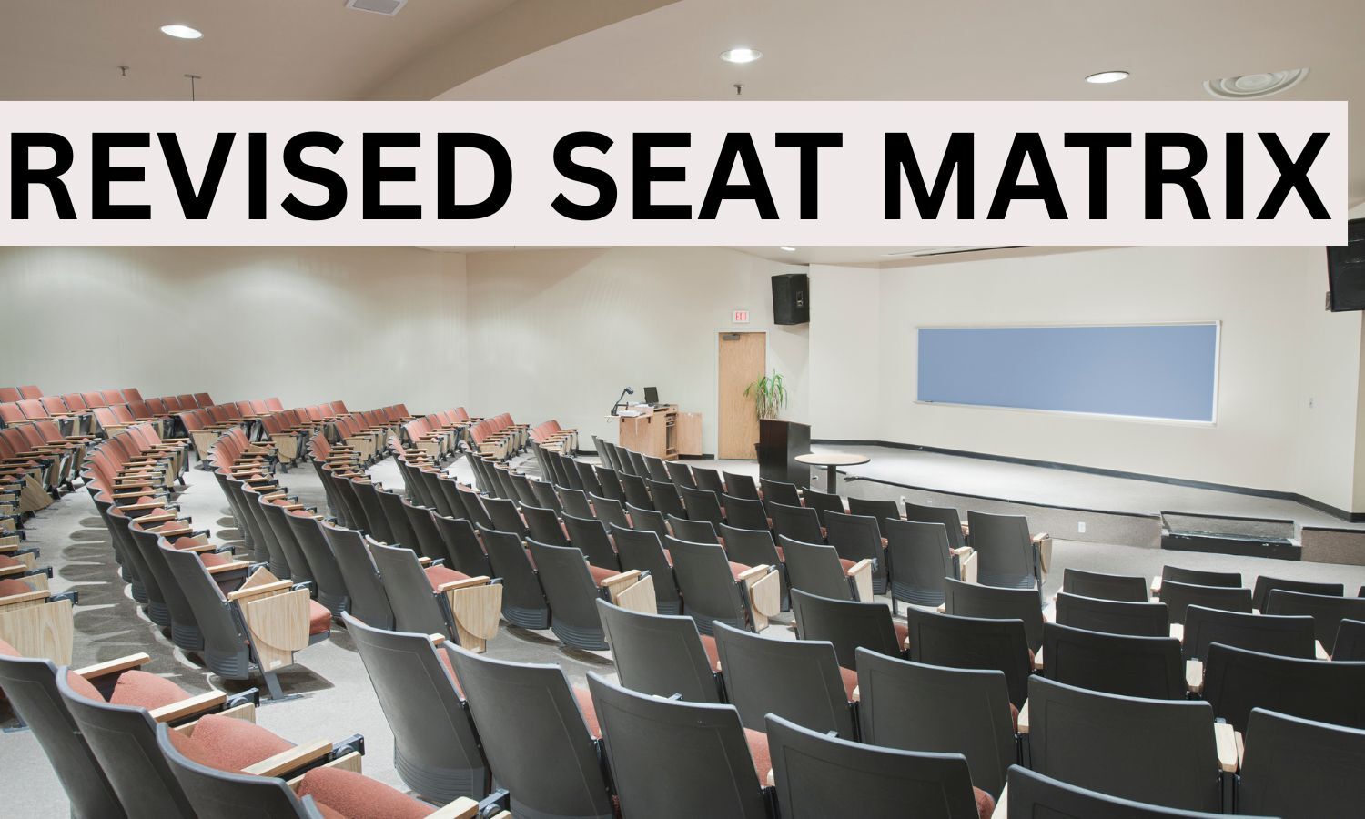 Revised Seat Matrix for AIIMS Jodhpur DM, MCh Open Round Counselling
