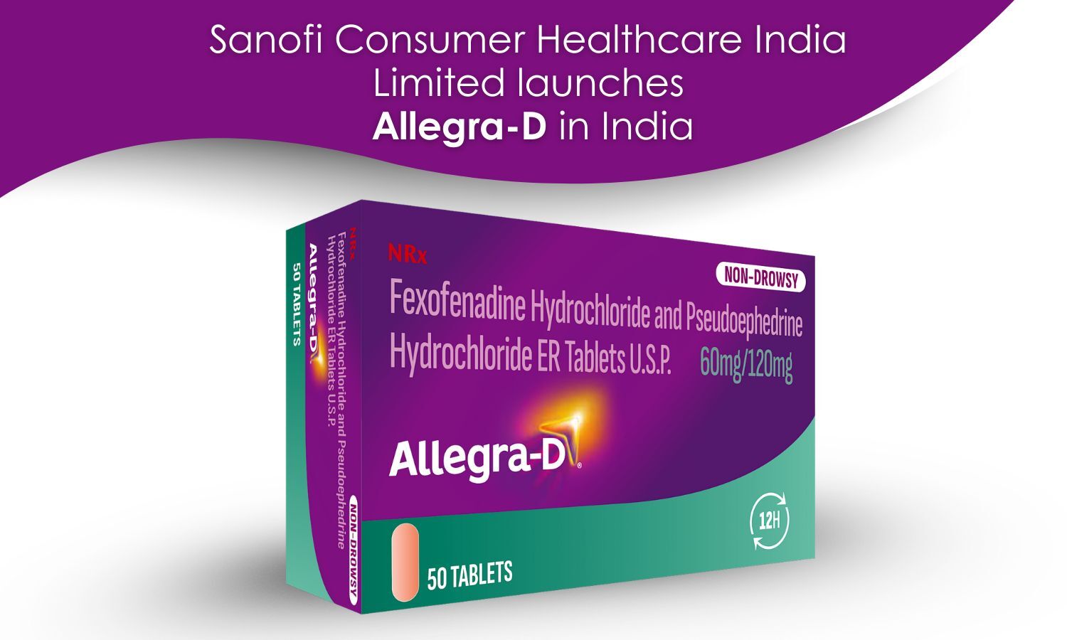 Non-Drowsy Allergy Relief with Nasal Decongestion