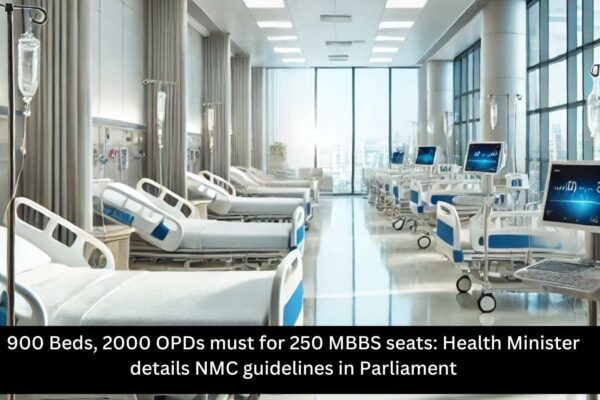Health Minister details NMC guidelines in Parliament