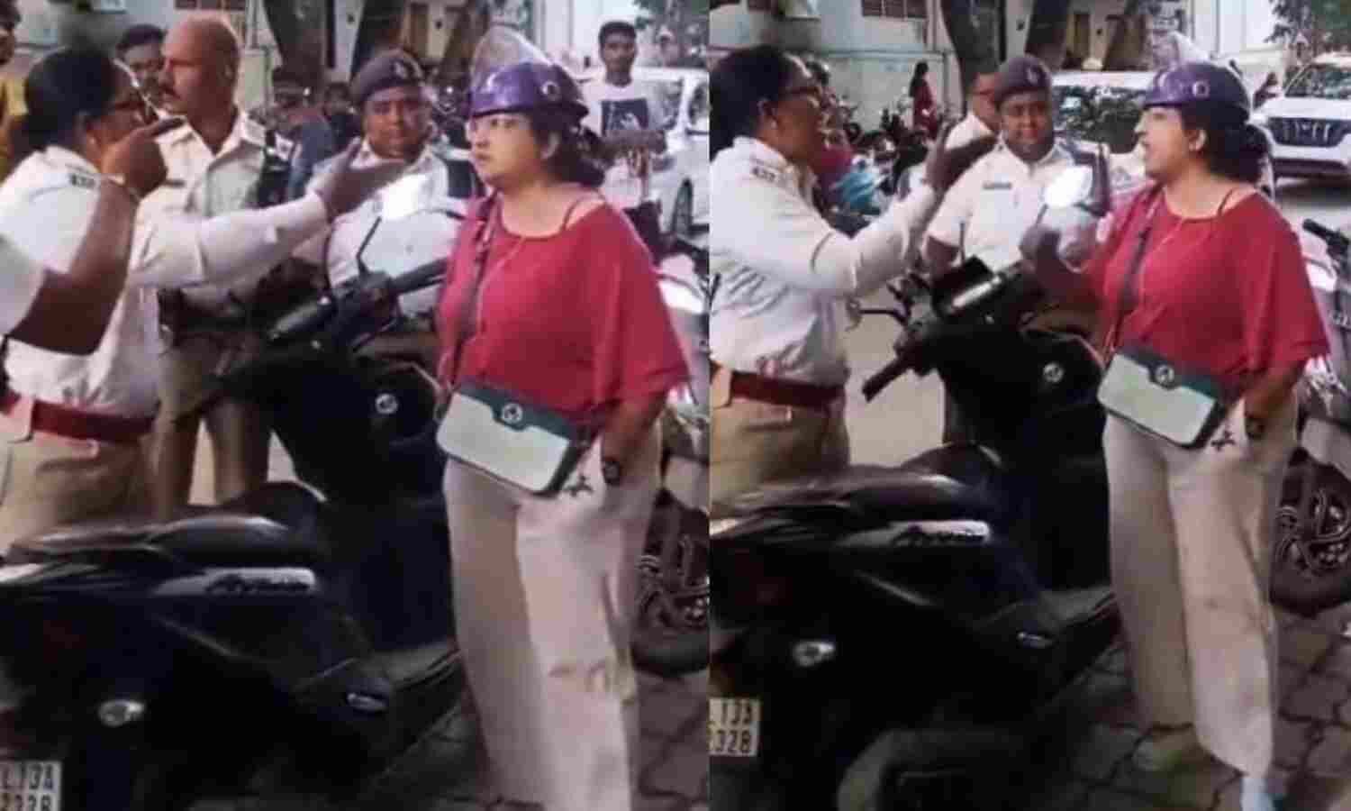 Video of Ayurveda doctor in clash with Cops over parking goes viral