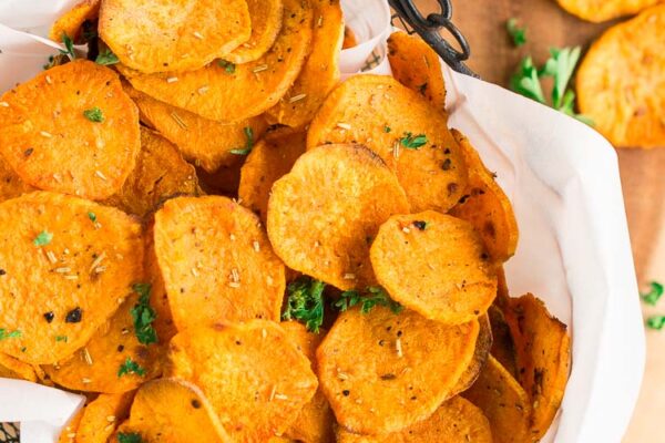 Baked Sweet Potato Chips – Delicious Meets Healthy